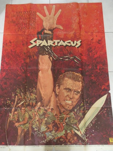Affiche spartacus kubrik - affiche,