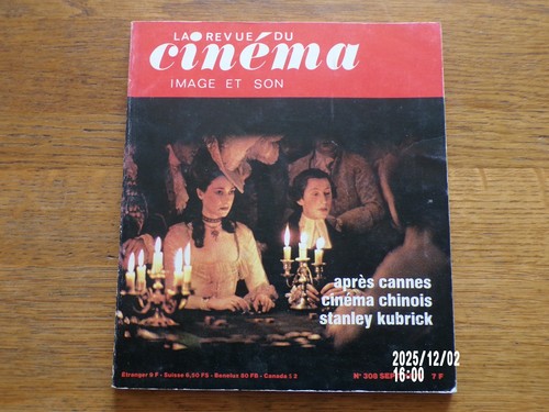 Revue cinema 308 - la, n°