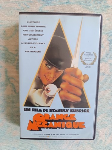 Videocassetta vhs arancia - videocassetta,